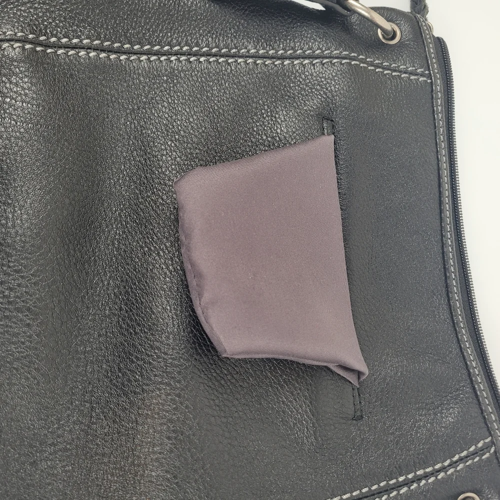 The Sak Crossbody Purse - Black Leather - Picture 8 of 12